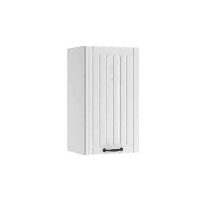 Vicco Fame-Line Wall Cabinet, White Country Style, 40 cm