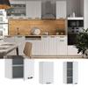Vicco Fame-Line Wall Cabinet, White Country Style, 40 cm view 2
