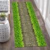 SGLGSTORE Non-Slip Hallway Runner Rug, Modern 3D Polyester, Washable, 60 × 100 cm, Color A view 2