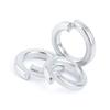 White Zinc-Plated Heavy-Duty Split Lock Washers, GB93, M2–M24, 20 Pieces view 1
