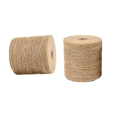 200 m/500 m Natural Jute Twine for Garden, Crafts and Décor
