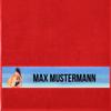 Manutextur Personalized Surfing Hand Towel with Name, Red, 50 x 100 cm view 1