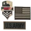 B2SEE Iron-On Patches for Jackets, Jeans and Clothing, Embroidered Appliqués (Set 1) view 1