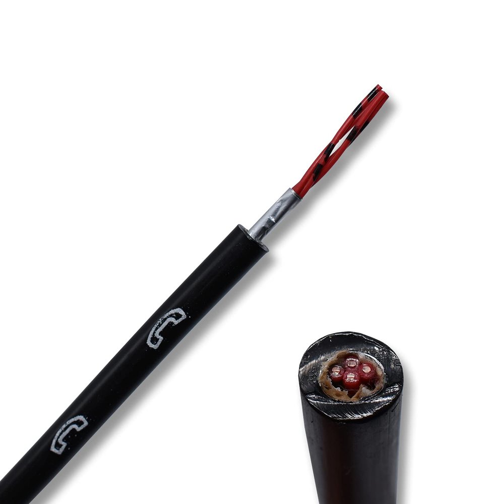 EBROM A-2Y(L)2Y Telephone Earth Cable 2x2x0.8 mm, 20 m