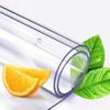 Rectangular Transparent PVC Tablecloth, 2 mm, 65 x 170 cm view 1