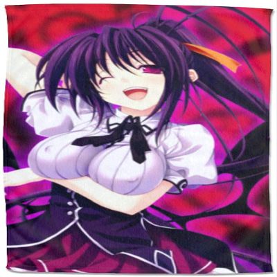 NICHIYOBI High School DxD 3D Digital Print Beach Towel, Soft and Fluffy, Fade-Resistant, 170 x 140 cm