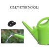 Ekrfxh 5 L Plastic Watering Can with Removable Sprinkler, Green, L view 4