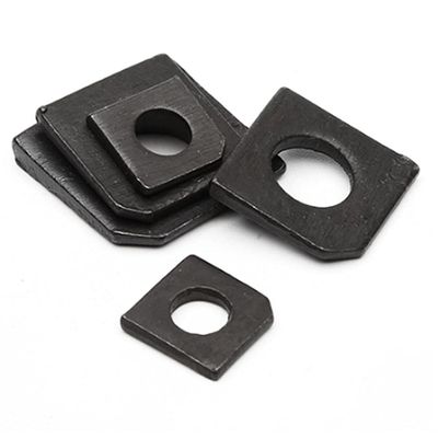 M22 Carbon Steel Square Washers, 5 Pieces