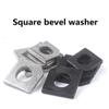 M22 Carbon Steel Square Washers, 5 Pieces view 3