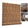Suwooy Reed Blind for Windows, Bamboo Outdoor Sun Shade, 100 x 140 cm view 1