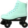 JianJud Classic Double-Row Leather Roller Skates for Adults and Girls, Unisex A1,44 view 2