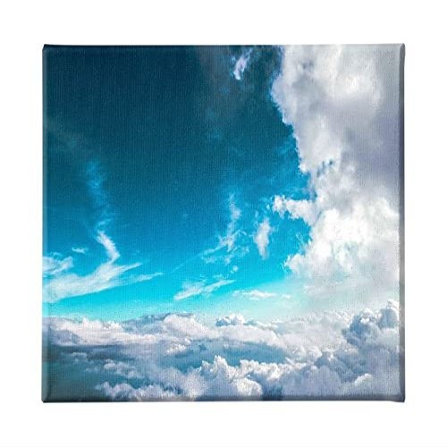 Homemania Wall Art, Sky Landscape Motif, Multicolor, 60 x 3 x 60 cm