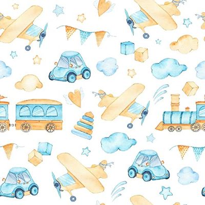 Homemania Baby Dream 4 Printed Children's Rug, Multicolor, 120 x 180 cm