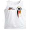 MoonWorks Men's Tank Top 2026 European Soccer Championship World Cup Fan Shirt Germany Champion White S view 1