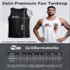 MoonWorks Men's Tank Top 2026 European Soccer Championship World Cup Fan Shirt Germany Champion White S view 4