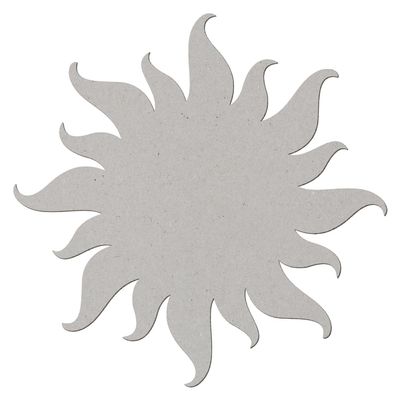 Cardboard Sun, 3–50 cm, 50-Pack, Diameter: 11 cm