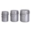iBasingo Titanium Camping Cookware Set, Pots & Pans, 3 Sets view 1
