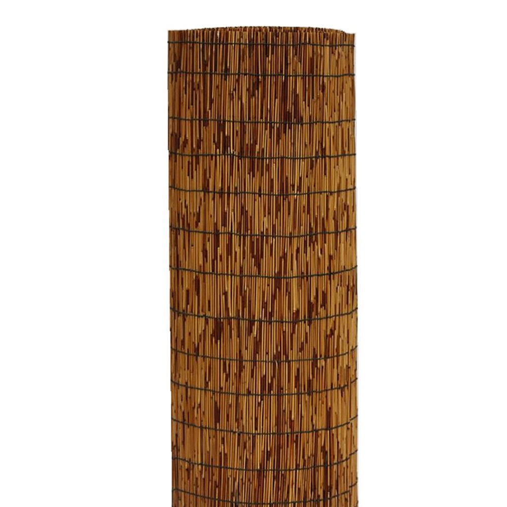 Privacy Screen Mats, Natural Bamboo Garden Fence Cover, Outdoor Slat Screening / 1.5 x 3 m