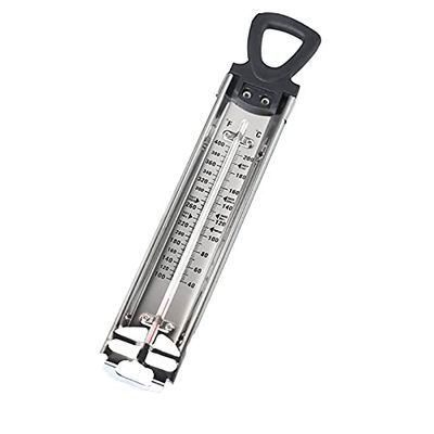 XIGAWAY Stainless Steel Kitchen Thermometer for Jam, Sugar, Candy, Baking and Cooking