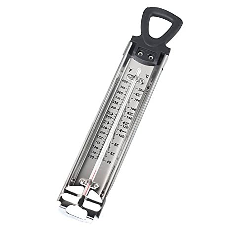 XIGAWAY Stainless Steel Kitchen Thermometer for Jam, Sugar, Candy, Baking and Cooking