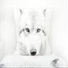 Herding Flannel Wolf Bedding Set, 155 x 220 cm + 80 x 80 cm view 3
