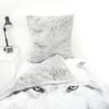 Herding Flannel Wolf Bedding Set, 155 x 220 cm + 80 x 80 cm view 4