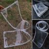 WUZMING Clear Waterproof PVC Cover Tarp, 430 g/m², 1.4 x 2 m view 4
