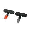 Hose Repair Connector Extender with 3/8-Inch Three-Way Lock Nut Mist Nozzles, 50-Piece Set view 2
