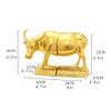 Lucky Cow Resin Bookends view 2