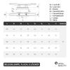 OPIOL QUALITY Flat Mooring Cleats, 125 mm, A4 V4A Stainless Steel, 20-Pack view 3