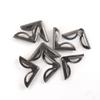 Metal Corner Protectors for Books, Scrapbooking & Photo Albums, 17 x 17 x 3 mm, 40 Pieces, Black view 1