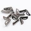 Metal Corner Protectors for Books, Scrapbooking & Photo Albums, 17 x 17 x 3 mm, 40 Pieces, Black view 3