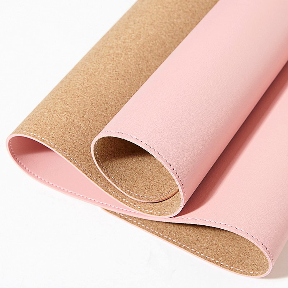 Double-Sided PU Leather and Cork Desk Mat