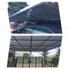 80% UV Protection Breathable Shade Net, Black, 3 x 3 m view 4