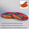 King Dinosaur Catch The Waves Drink Coasters, 6-Piece Set, 4.3 in view 4