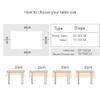 DAIHAN Rectangular Waterproof PVC Tablecloth, Wipeable, Stain-Resistant, Style 5, 120 x 180 cm view 2