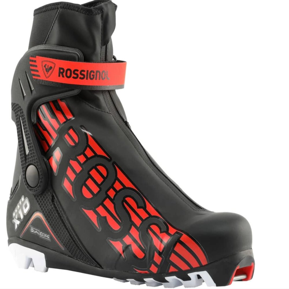 Rossignol X-10 Skate Cross-Country Ski Boots Black 40