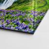 BilderKing Skógafoss Waterfall, Iceland Wall Art – 100 x 75 cm, 5 mm Acrylic Glass with Aluminum Dibond Composite and Rear Frame view 2