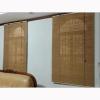 Jolan Outdoor Bamboo Roller Blind, Side-Cord, 100 × 140 cm, White view 3