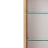 Kornel 5 3-Piece Bathroom Set with White Washbasin – Oak/Matte White view 3