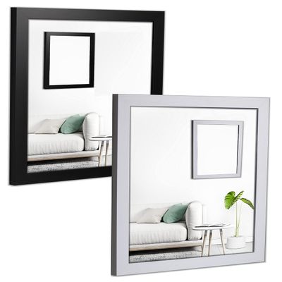 myposterframe Ceres Picture Frame 27 x 36 cm, Sturdy, Matte White, with 1 mm Anti-Reflective Acrylic Glazing