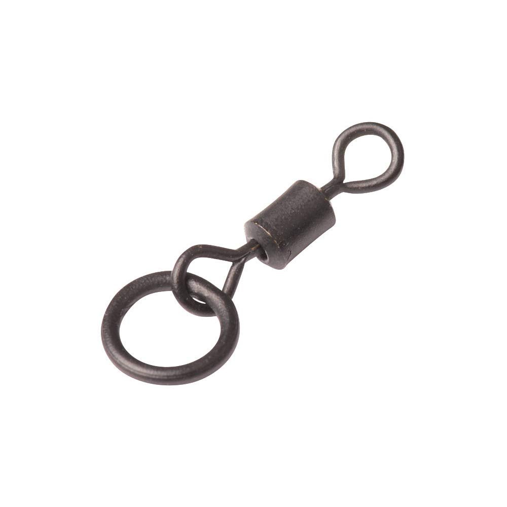 CARP SPIRIT Rolling Swivel with Ring – Matte Rolling Helicopter – Size 8 – ACS290007