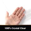HJGHY Transparent 2 mm PVC Tablecloth, Clear, Wipe-Clean, 12 x 72 in (30 x 182 cm) view 2