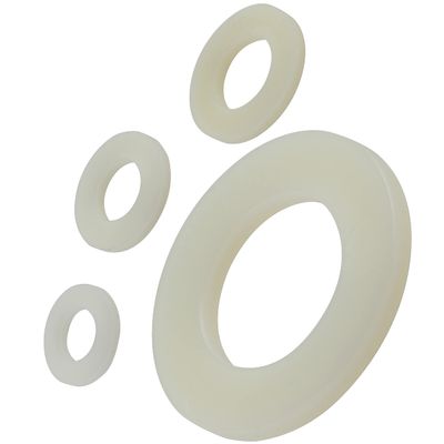 M3 Plastic Flat Washers DIN 125 / ISO 7089, Polyamide PA, 250 pcs