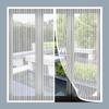 Magnetic Screen Door, White, 185 x 185 cm view 1
