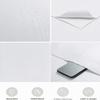 Abyssaly Self-Adhesive Matte White Wood-Look Furniture Film view 2