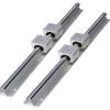 YIJIAN-UMBRELLA SBR Linear Guide, 1,400 mm, 2-Piece Set with 4 SBR12UU/SBR16UU/SBR20UU Linear Bearing Blocks for CNC (Color: SBR12UU, Guide Length: 450 mm) view 1