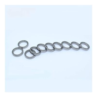 JIYAMI'EN EL-ZHOU 6703ZZ Thin-Section Deep-Groove Ball Bearings, ABEC-1, 17 × 23 × 4 mm, 10 pcs