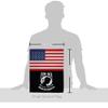 Americana Home & Garden US POW MIA Vietnam War Garden Flag, Double-Sided, Made in USA view 2