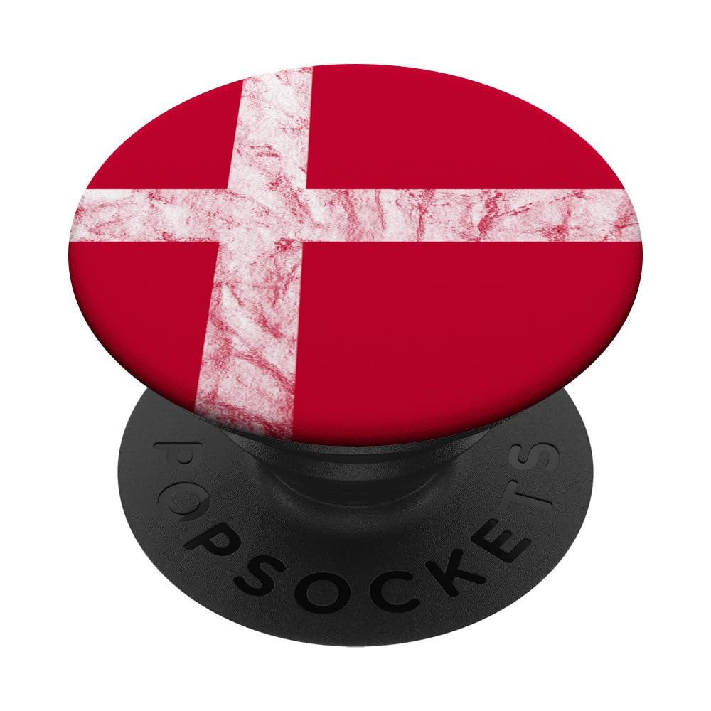 Denmark Danish Flag Dannebrog Scandinavian Cross Adhesive PopGrip